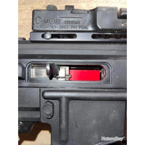 Chargeur de s�curit� / drapeau de chambre rouge pour Ruger American Rimfire