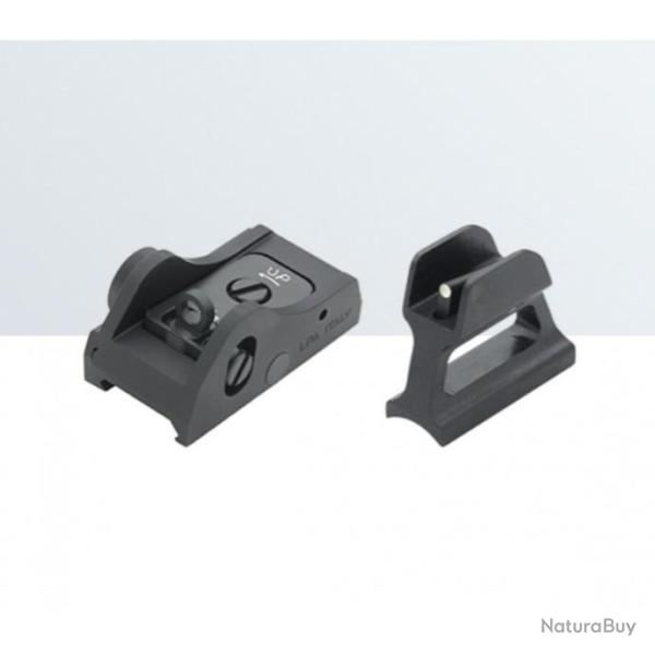 Set de vise rglable WEAVER/PICATINNY pour fusils semi-automatiques et  pompe (SHS01W) - LPA SIGHT
