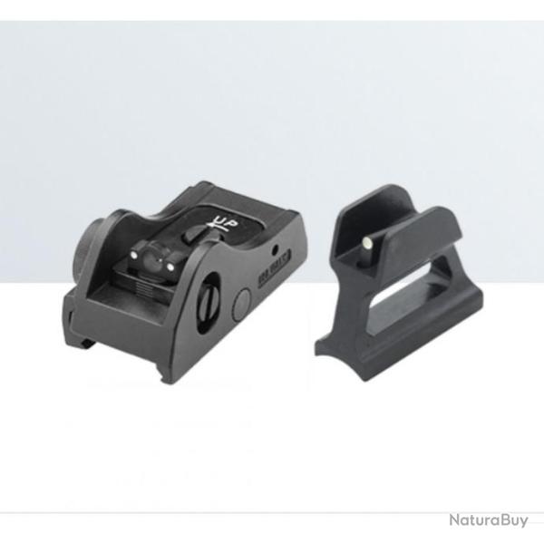 Set de vise rglable WEAVER/PICATINNY pour fusils semi-automatiques et  pompe (SHS02W) - LPA SIGHT