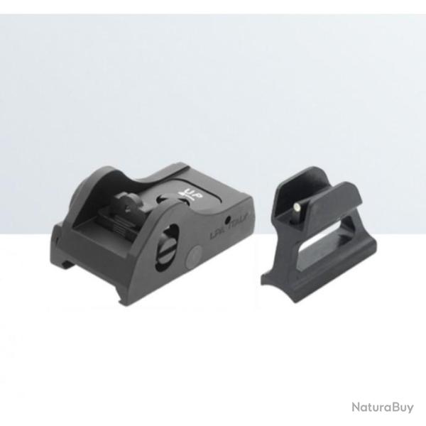 Set de vise rglable WEAVER/PICATINNY pour fusils semi-automatiques et  pompe (SHS05W) - LPA SIGHT
