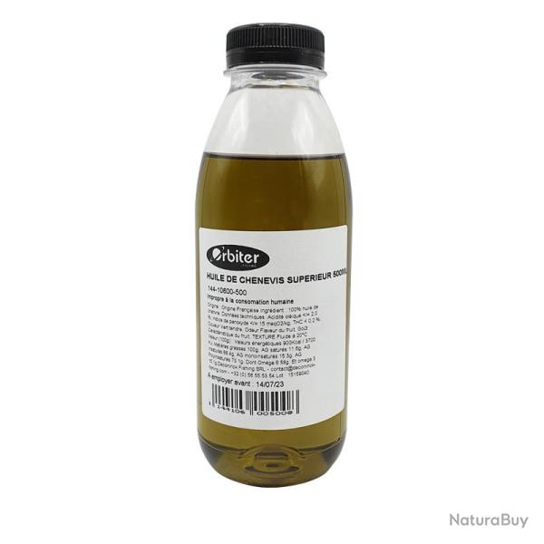 Huile de Chenevis sup�rieure 500ml Orbiter