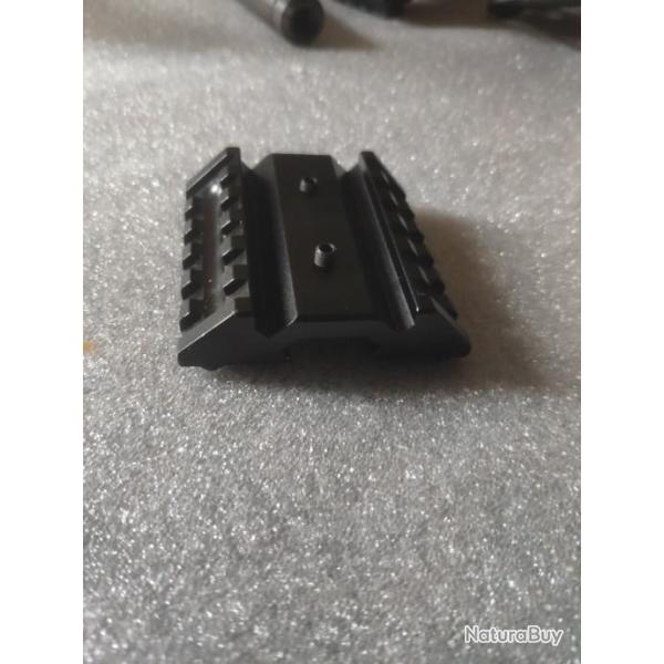 Double support piccatiny