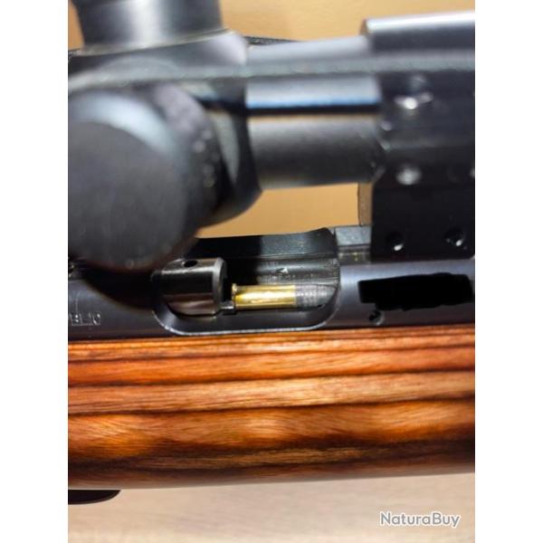 Adaptateur monocoup noir pour carabine Cz 457 en 22 LR