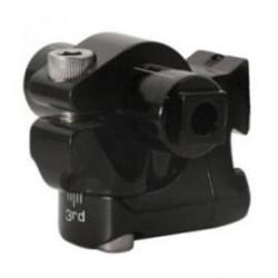 AXCEL - T&ecirc;te de viseur 3 axes 10/32 NOIR