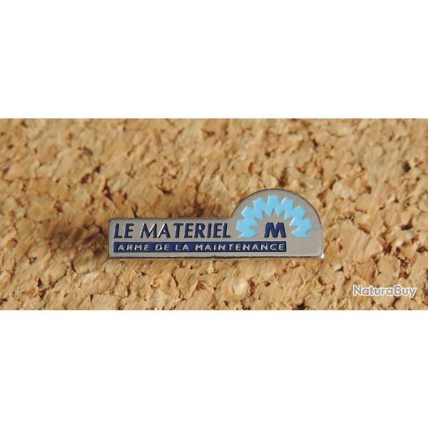 Pin's MATERIEL - LE MATERIEL - peint cloisonn� - fabricant inconnu