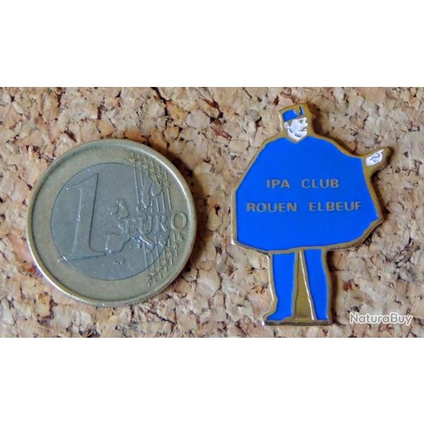 Pin's POLICE - IPA (International Police Association) Club ROUEN-ELBEUF - peint cloisonn�