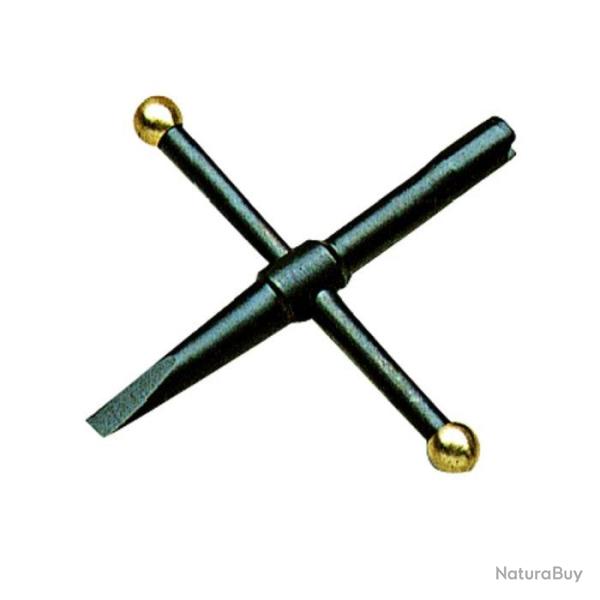 Cl� cruciforme Davide Pedersoli 5 mm avec tournevis sp�cial revolver
