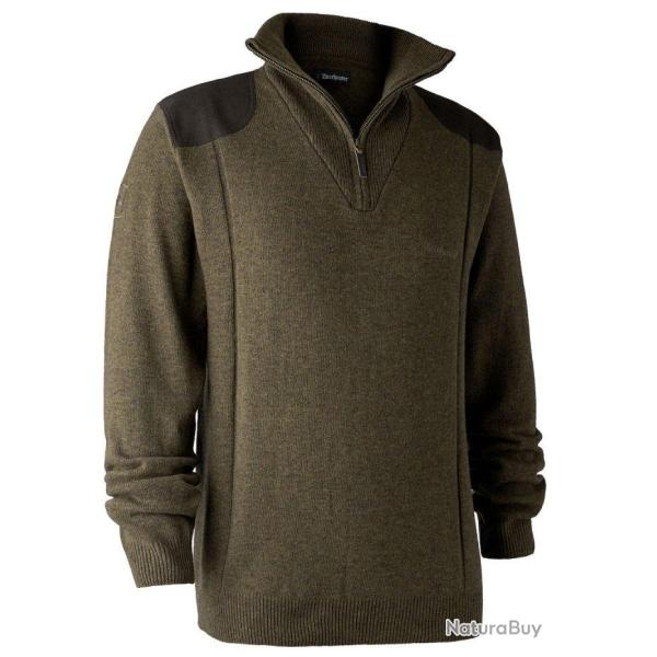 Pull � col avec fermeture � glissi�re Sheffield cypr�s DEERHUNTER