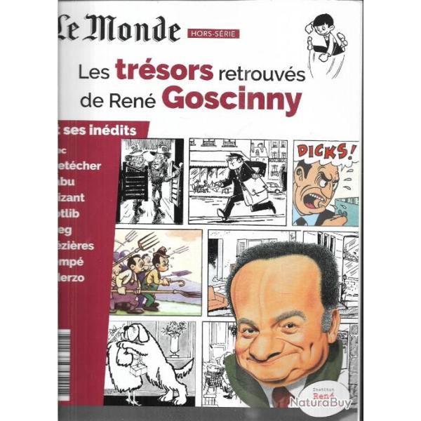 les tr�sors retrouv�s de ren� goscinny le monde hors-s�rie 2018