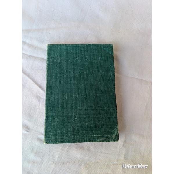 WW2/POST US " TRAVEL DIARY 1946 JOURNAL DE VOYAGE/AGENDA VIERGE VERS JAPON AM�RICAIN JUIN 46/MAI 47