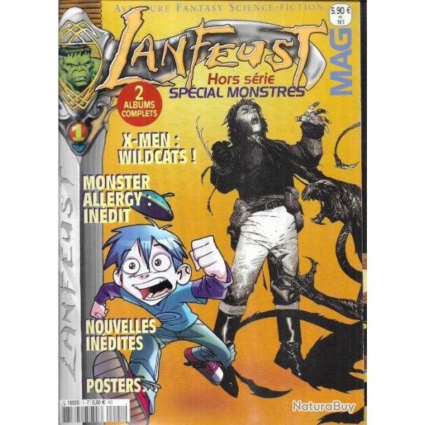 lanfeust mag num�ro hors s�rie n 1 sp�cial monstres , x-men, marvel, poster en couv