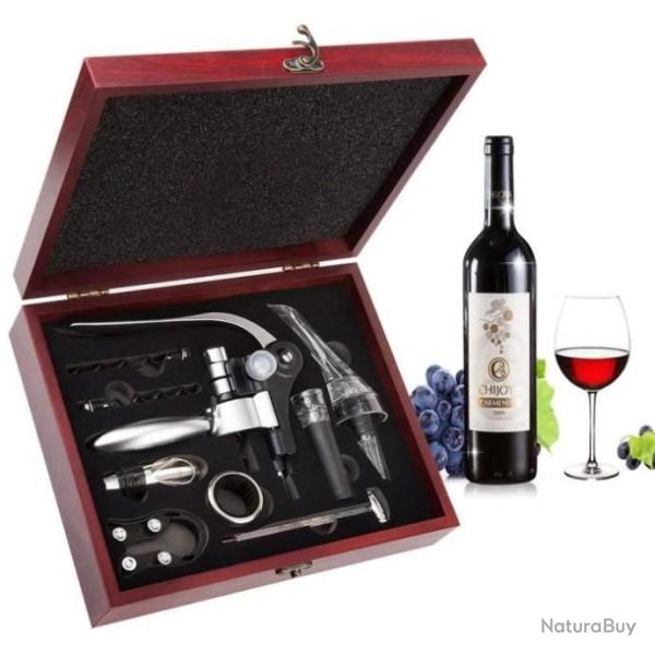 Kit 9 pi�ces ouvre-vin - Set complet - Cadeau id�al - LIVRAISON GRATUITE