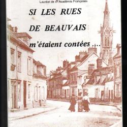 si les rues de beauvais m'&eacute;taient cont&eacute;es..de denys le sayec