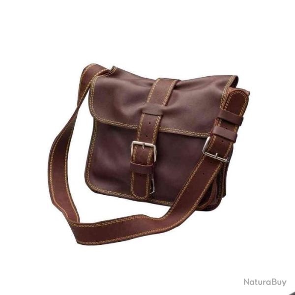 Musette de chasse Davide Pedersoli En cuir