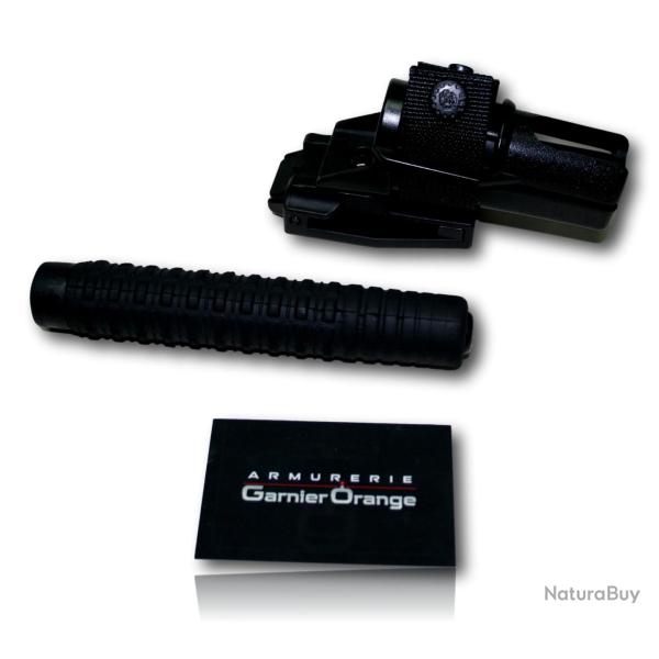 MATRAQUE TELESCOPIQUE ESP NOIRE AVEC POIGNEE