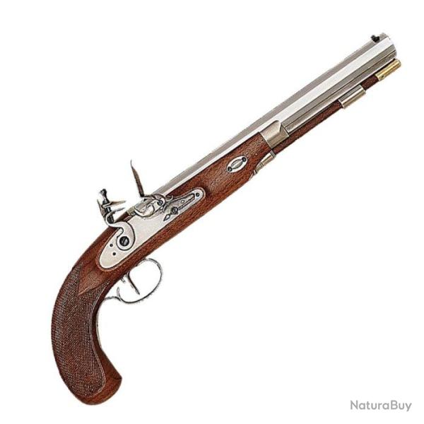 Pistolet � poudre noire Davide Pedersoli Charles Moore Target � silex - Cal. 45 pn