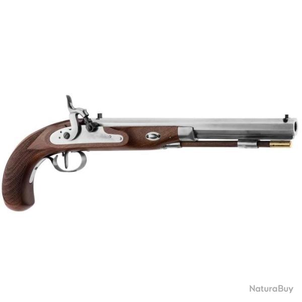 Pistolet � poudre noire Davide Pedersoli Charles Moore Targer � silex - 45 pn