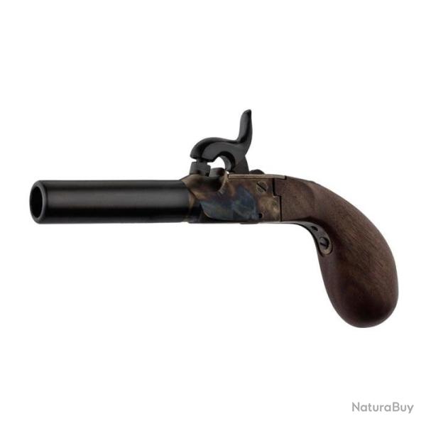 Pistolet � poudre noire Davide Pedersoli Derringer Liegi en coffret livre - Cal. 44 pn - 44 pn