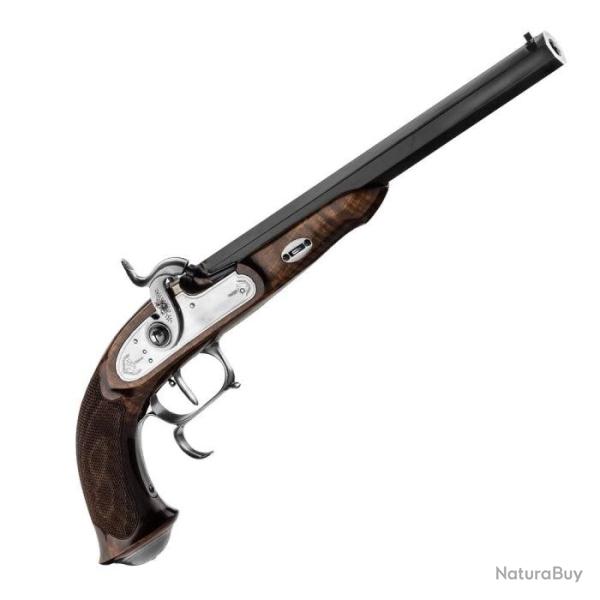 Pistolet � poudre noire Davide Pedersoli Lepage maple � percussion - 36 pn
