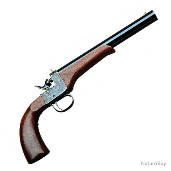 Pistolet � poudre noire Davide Pedersoli Saloon � percussion - Cal. 3 - 36 pn