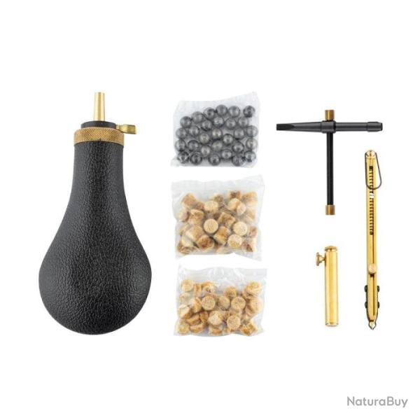 Pack de chargement poudre noire Davide Pedersoli - Pour revolver - Cal. 36 pn - 36 PN