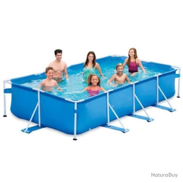 Piscine hors sol rectangulaire 4.57 x 2.13 x 0.84 m
