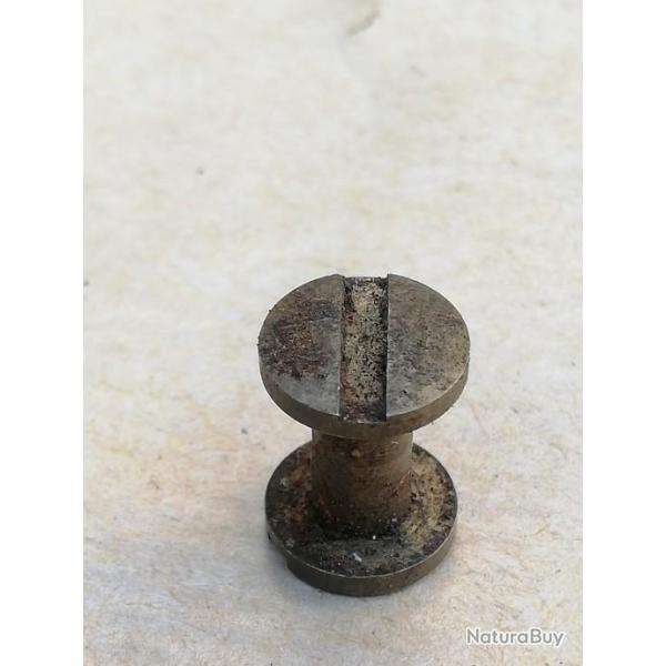 Bouton laiton  visser pour bretelle de fusil et quipement militaire diamtre 10mm (492)
