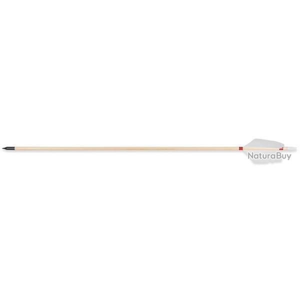BUCK TRAIL - Fl�che Flu-Flu Bois (x6) 11/32" 50 #