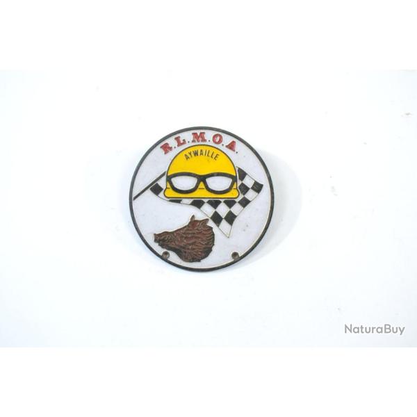 Insigne du R.L.M.O.A Aywaille Fan club de trial Commune Aywaille RLMOA Belgique