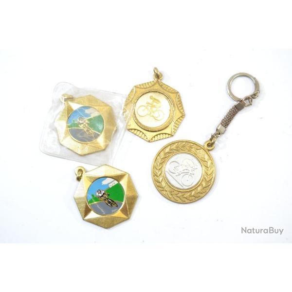 Lot m�daille v�lo Paris Genappe Villeroux Libersart cyclisme