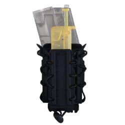 Porte Chargeur Swiss Arms Bundle Type M4/ AK & Pistolet 9 mm Noir