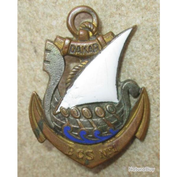 Bataillon de Commandement et Services N� 1, DAKAR,�clat d'�mail