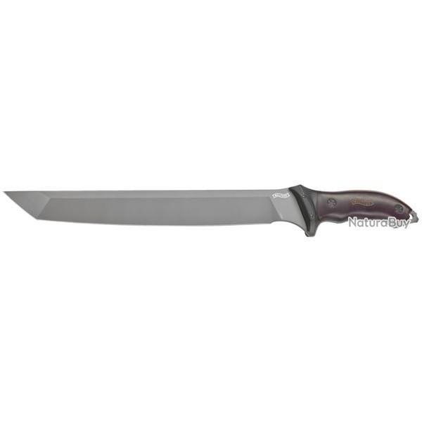 MACHETTE WALTHER MACHTAC 5 MANCHE BOIS DE NOYER LAME 31,5CM