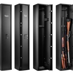 Coffre Rietti 5 armes &agrave; serrure &agrave; clef - 140 cm- 2mm