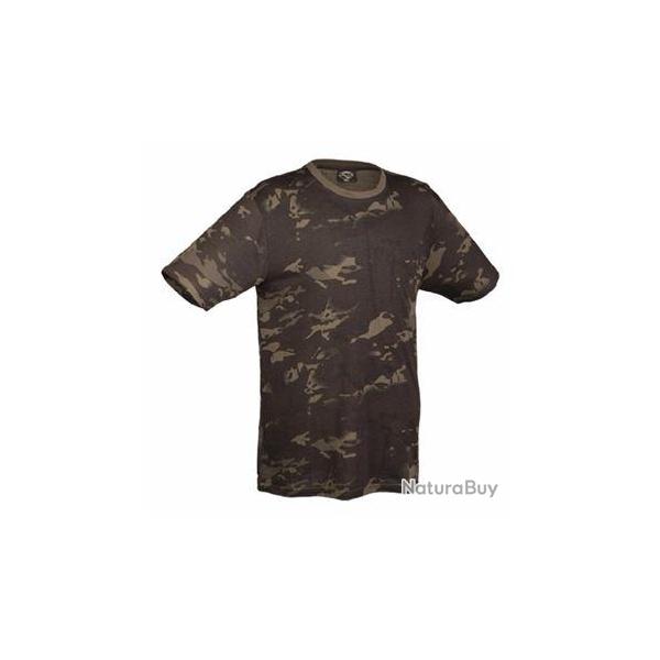 tee shirt MULTITARN Black