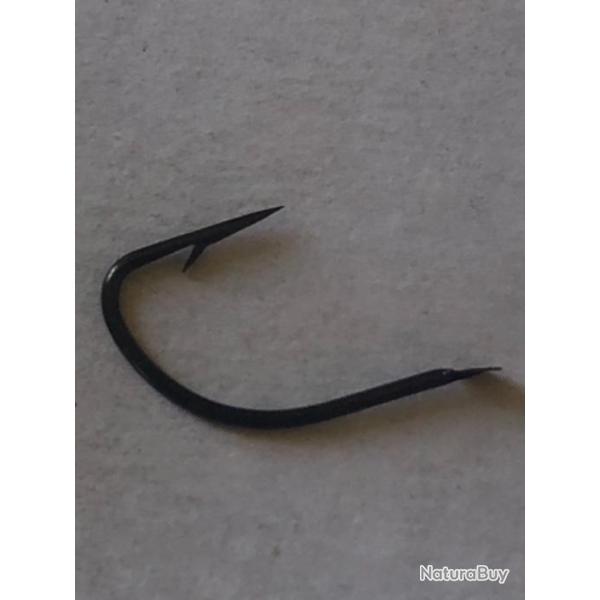 100 Hame�on n 4 palette ref A63 forg� bronz� droit tige courte peche mer mustad