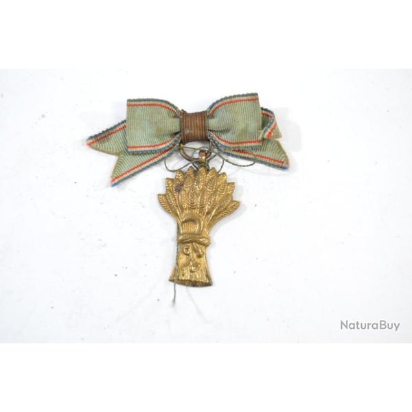 Broche d�but 1900 association agricole ou similaire