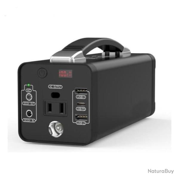 Gnrateur d'nergie portable 48000 mAh 150W - Camping, Bateau, etc. - LIVRAISON GRATUITE ET RAPIDE