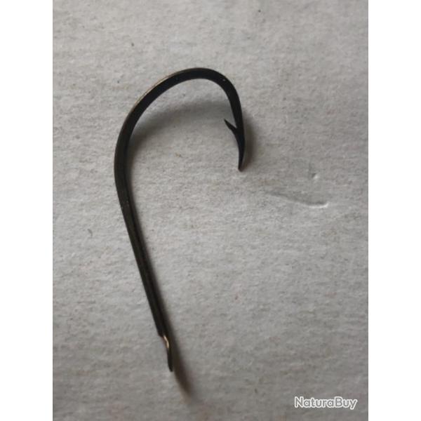 100 Hame�on n 2/0 palette ref 530 forg� bronz� renvers� pointe rentrante peche mer  mustad