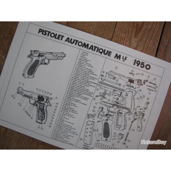 Notice / �clat� du pistolet PA MAC 50 (cc79)