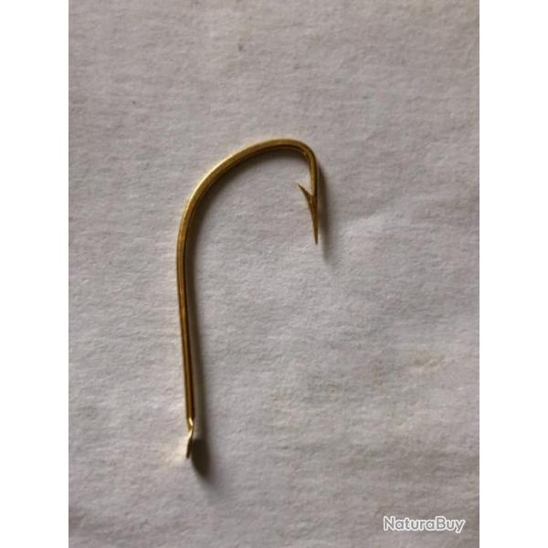 88 Hame�on n 1 palette ref 515 d dor� forg� droit tige courte peche carnassier mustad