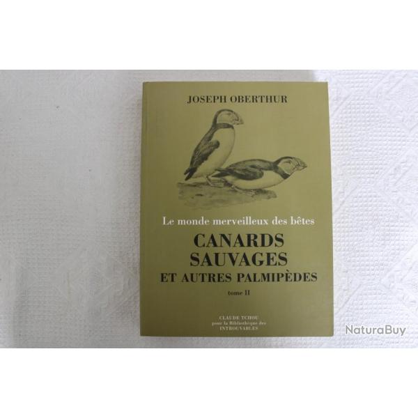 Canards sauvages et autres palmip�des, tome 2, Oberthur