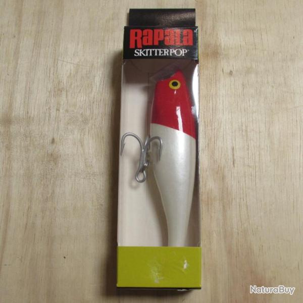 Leurre RAPALA skitter pop SSP 12 Red Head