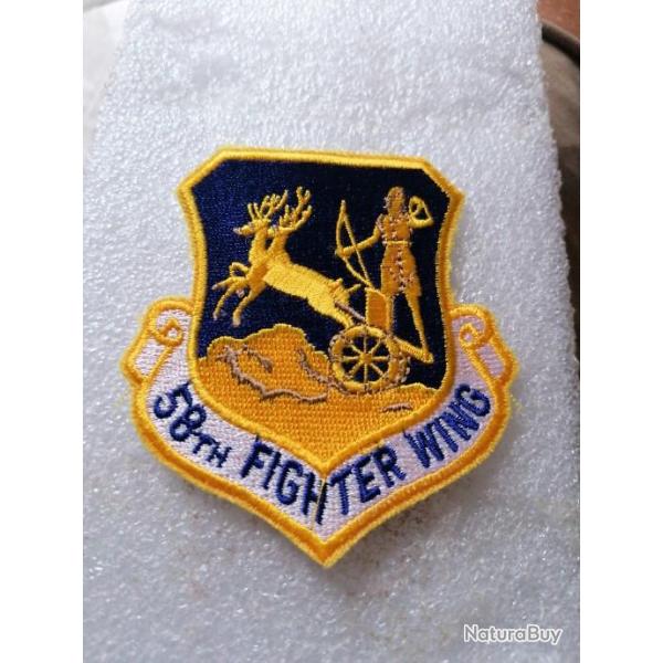 PATCH arm�e us USAF 58TH FIGHTER WING original 1