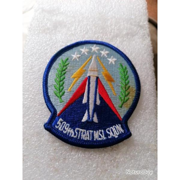 PATCH arm�e us USAF 509th STRATEGIC MISSILE SQUADRON original 1