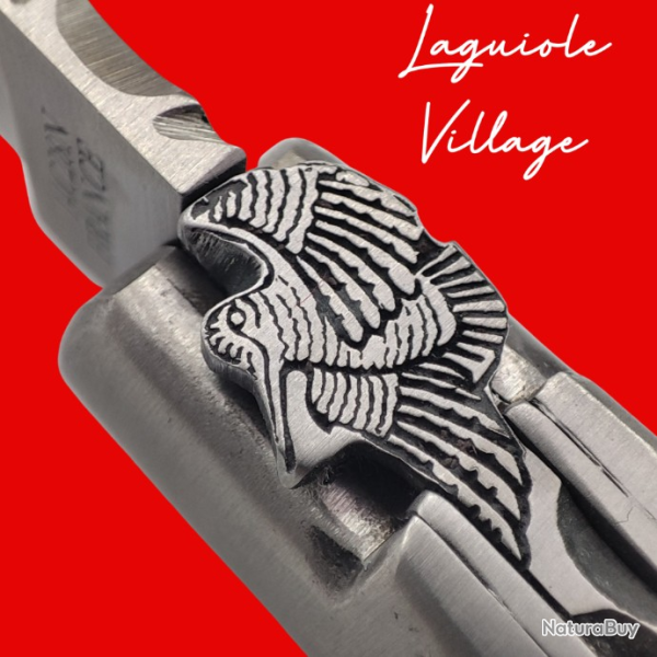 Couteau Laguiole Village B�casse chasse Bois de bouleau France couteau R�gional AI