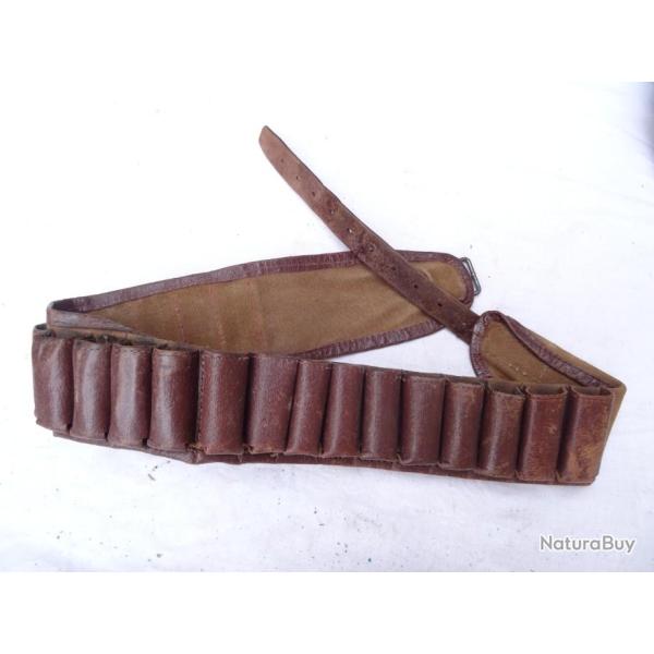 A77) ancienne ceinture cartouchi�re