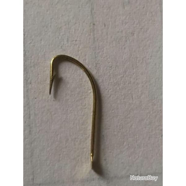 100 hame�on n 8 palette ref 272y dor� jaune droit tige longue simple peche coup mustad