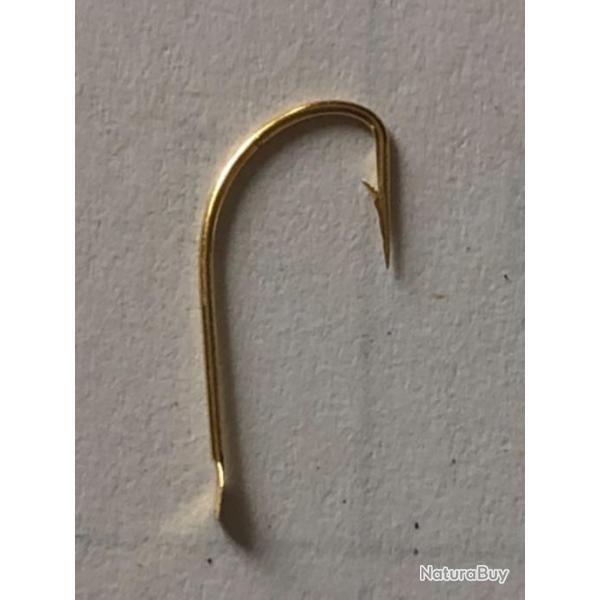 100 hame�on n 10 palette ref 277 dor� droit tige moyenne simple peche coup mustad
