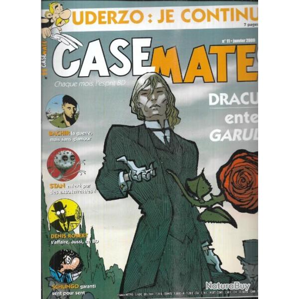 casemate magazine l'esprit bd 11 janvier 2009 , revues sur les bandes dessines
